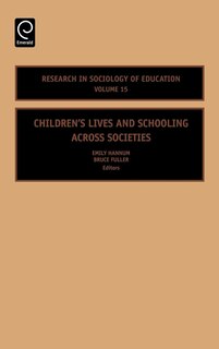 Couverture_Children's Lives and Schooling Across Societies