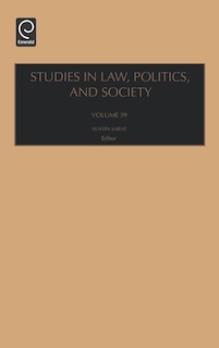 Couverture_Studies In Law, Politics, And Society