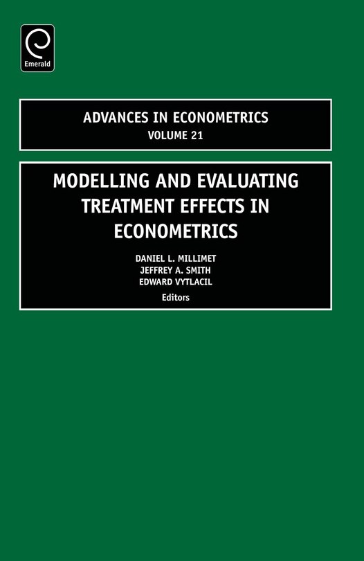 Couverture_Modelling And Evaluating Treatment Effects In Econometrics