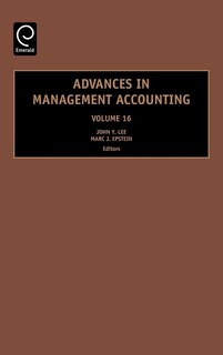 Front cover_Advances in Management Accounting
