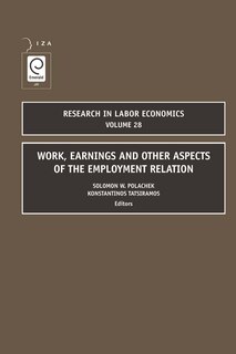 Couverture_Work, Earnings and Other Aspects of the Employment Relation