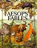 Front cover_The Classic Treasury Of Aesop's Fables