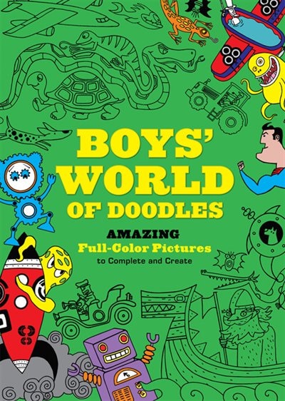 Front cover_Boys' World of Doodles