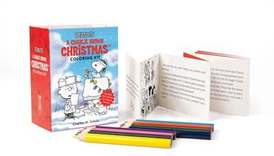 Front cover_Peanuts: A Charlie Brown Christmas Coloring Kit