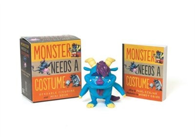 Front cover_Monster Needs A Costume Bendable Figurine And Mini Book