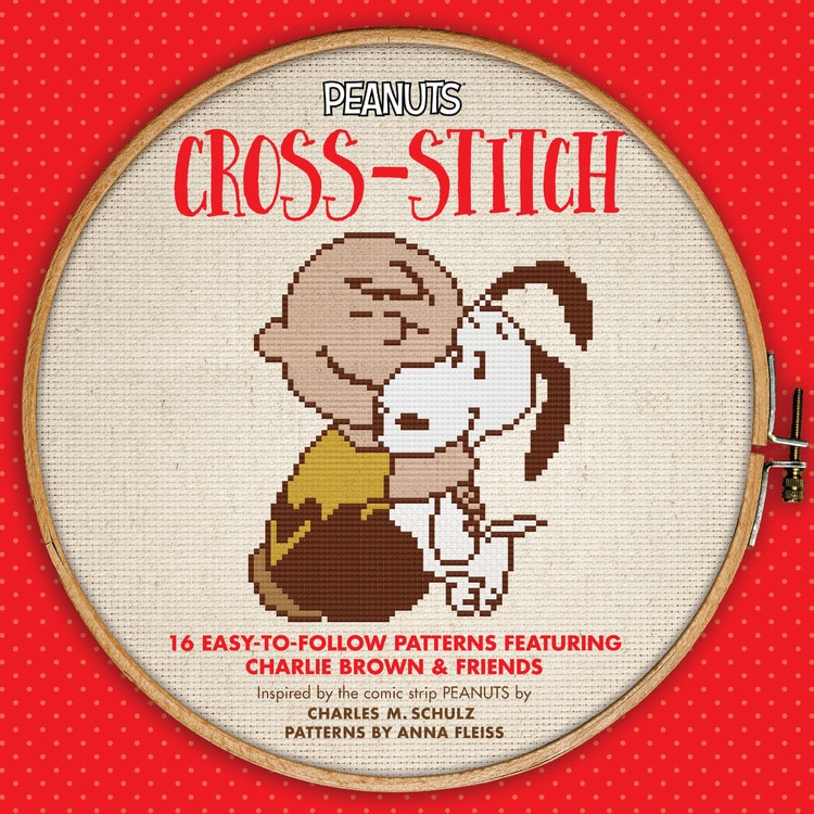 Peanuts Cross-stitch: 16 Easy-to-follow Patterns Featuring Charlie Brown & Friends