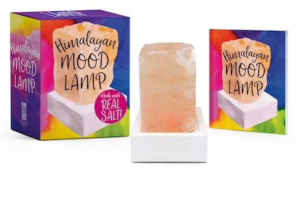 Himalayan Mood Lamp: Made With Real Salt!