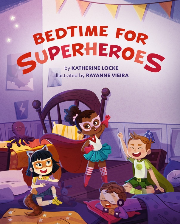 Front cover_Bedtime For Superheroes