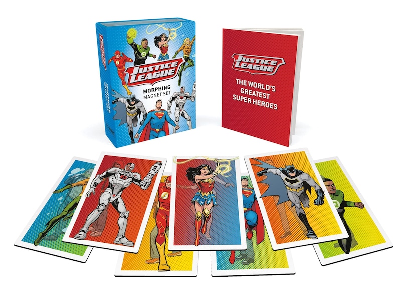 Front cover_Justice League: Morphing Magnet Set