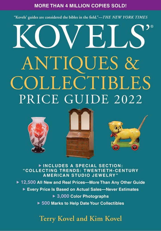 Front cover_Kovels' Antiques And Collectibles Price Guide 2022
