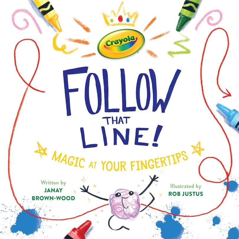Couverture_Crayola: Follow That Line!