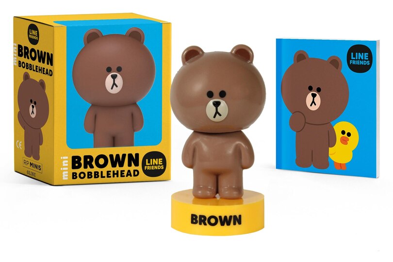 Front cover_Line Friends Mini Brown Bobblehead