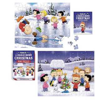 Couverture_Peanuts: A Charlie Brown Christmas Mini Puzzles