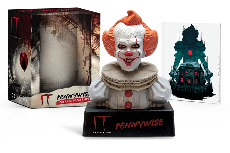 Front cover_It: Pennywise Talking Bobble Bust