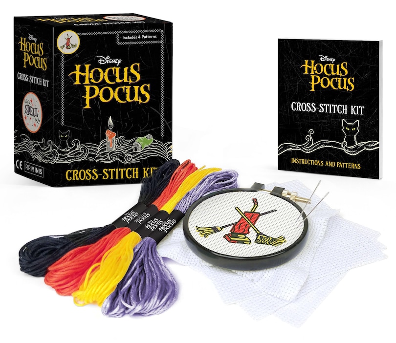 Front cover_Hocus Pocus Cross-stitch Kit
