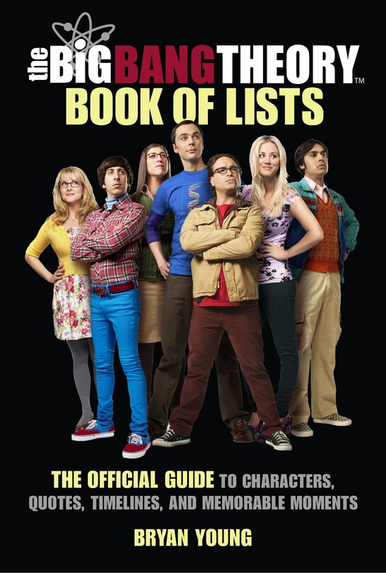 Front cover_The Big Bang Theory Book Of Lists