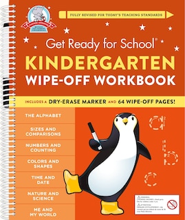 Front cover_Get Ready For School: Kindergarten Wipe-off Workbook