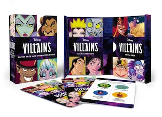 Couverture_Disney Villains Trivia Deck and Character Guide