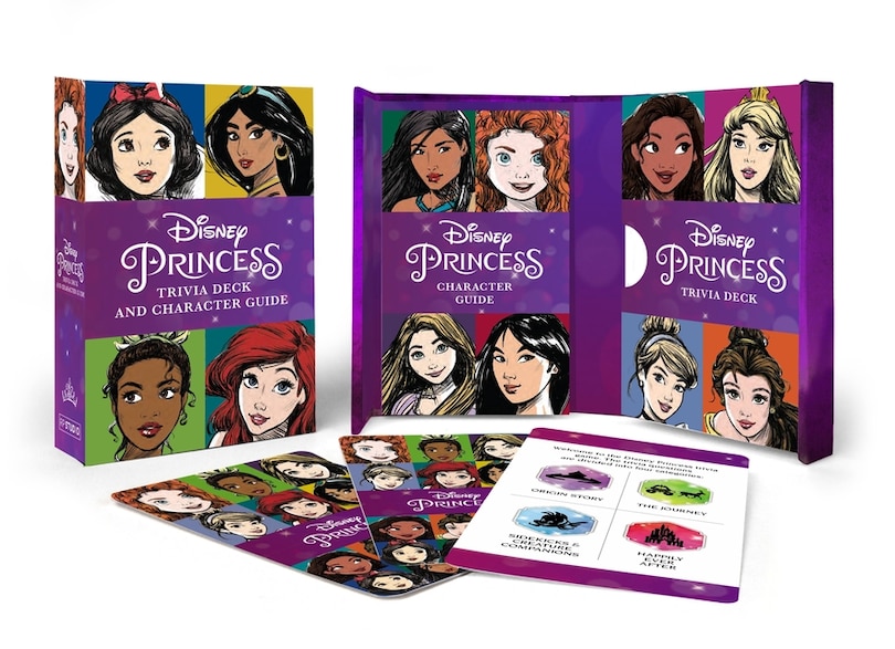 Front cover_Disney Princess Trivia Deck and Character Guide