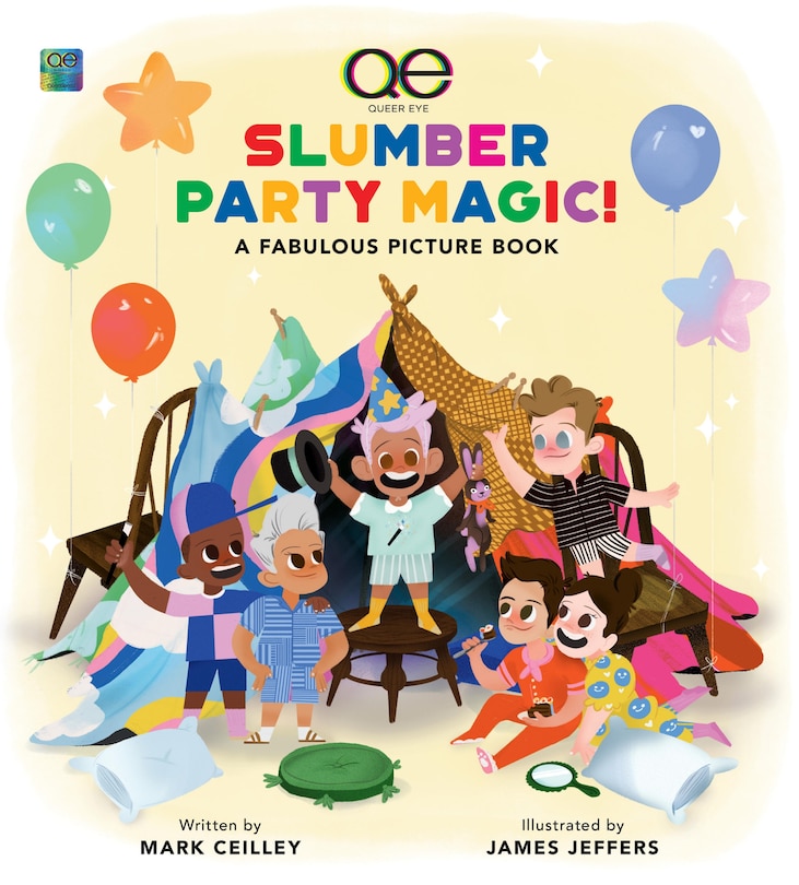 Front cover_Queer Eye Slumber Party Magic!