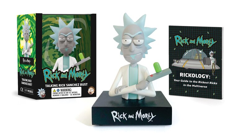 Front cover_Rick and Morty Talking Rick Sanchez Bust