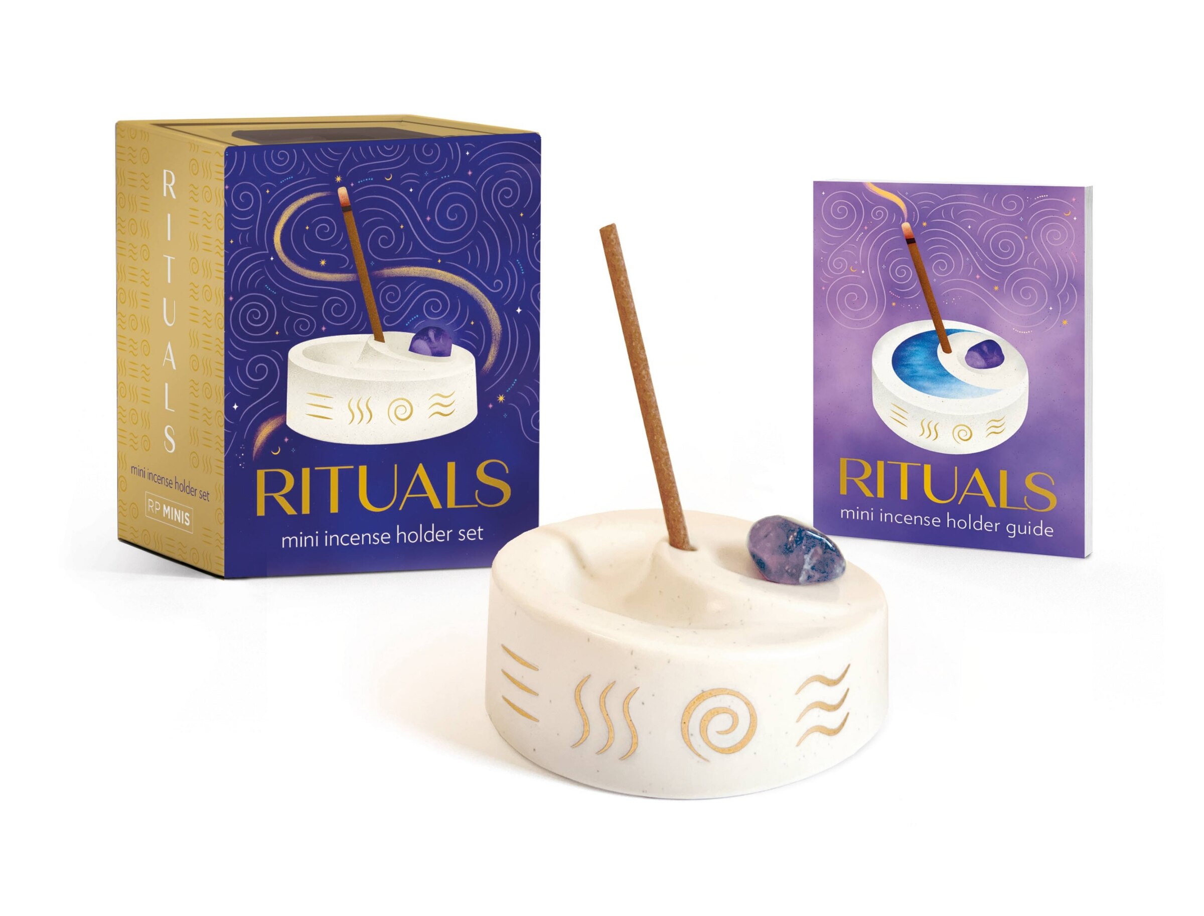 Rituals Mini Incense Holder Set Book By Mikaila Adriance, ('tp