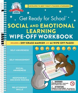 Front cover_Get Ready for School: Social and Emotional Learning Wipe-Off Workbook