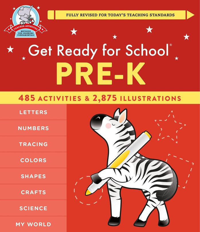 Front cover_Get Ready for School: Pre-K (Revised & Updated)
