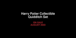 Harry Potter Collectible Quidditch Set (Includes Removeable Golden Snitch!): Revised Edition