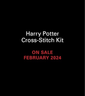 Front cover_Harry Potter Cross-Stitch Kit