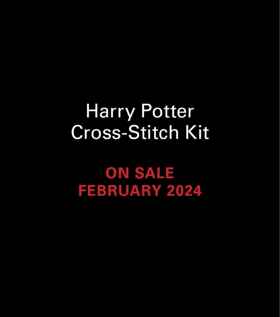 Front cover_Harry Potter Cross-Stitch Kit