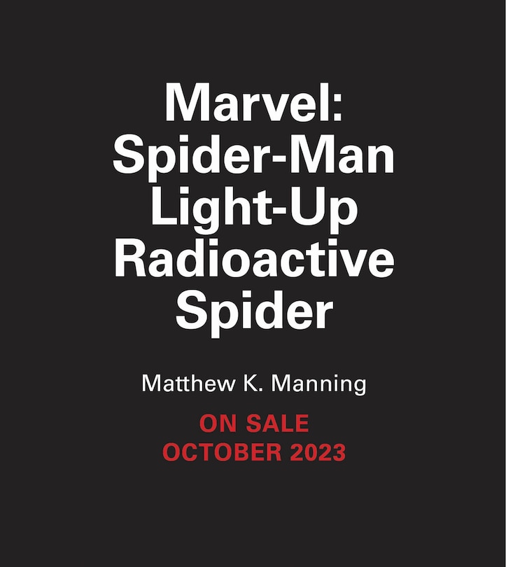 Front cover_Marvel: The Amazing Spider-Man Light-Up Radioactive Spider