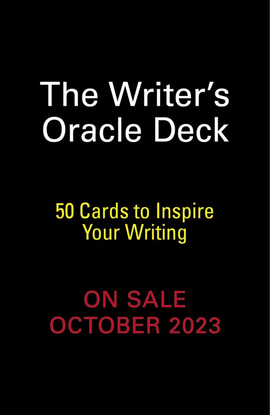 Front cover_The Writer's Oracle Deck & Guidebook