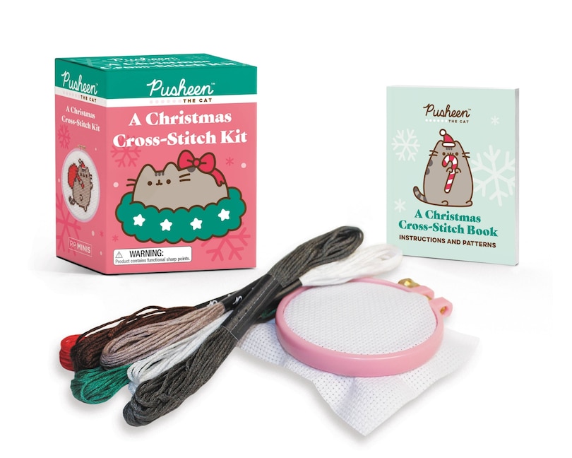 Couverture_Pusheen: A Christmas Cross-Stitch Kit