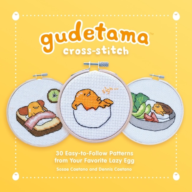 Front cover_Gudetama Cross-Stitch