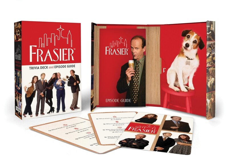 Front cover_Frasier: Trivia Deck and Episode Guide