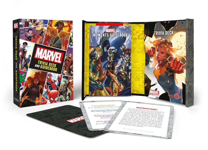 Couverture_Marvel: Trivia Deck and Guidebook