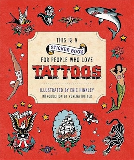 Front cover_This is a Sticker Book for People Who Love Tattoos