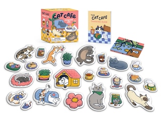 Front cover_Cat Cafe Magnet Set