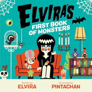 Front cover_Elvira's First Book of Monsters