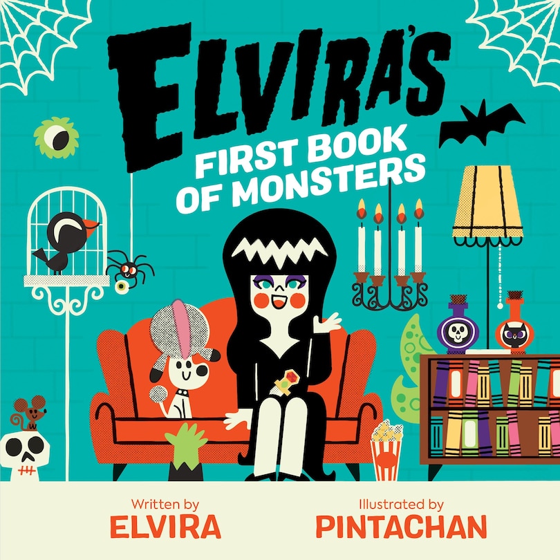 Front cover_Elvira's First Book of Monsters
