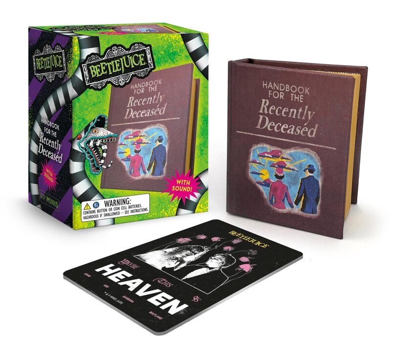 Front cover_Beetlejuice Talking Handbook for the Recently Deceased