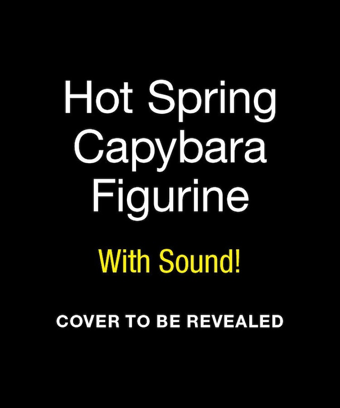 Front cover_Hot Spring Capybara