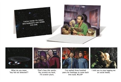 Front cover_Star Trek Pop-up Notecards