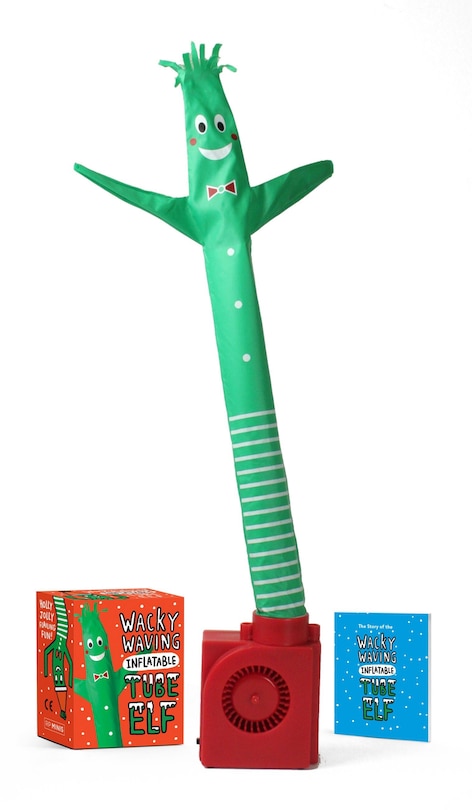 Front cover_Wacky Waving Inflatable Tube Elf