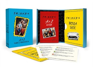 Couverture_Friends: A To Z Guide And Trivia Deck