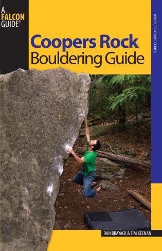 Front cover_Coopers Rock Bouldering Guide
