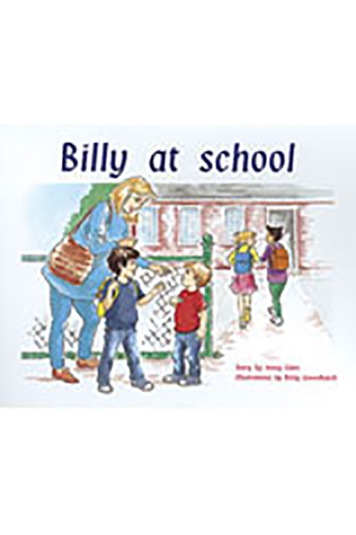 Front cover_Billy at School
