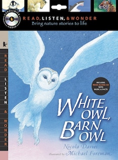 Couverture_White Owl, Barn Owl with Audio, Peggable