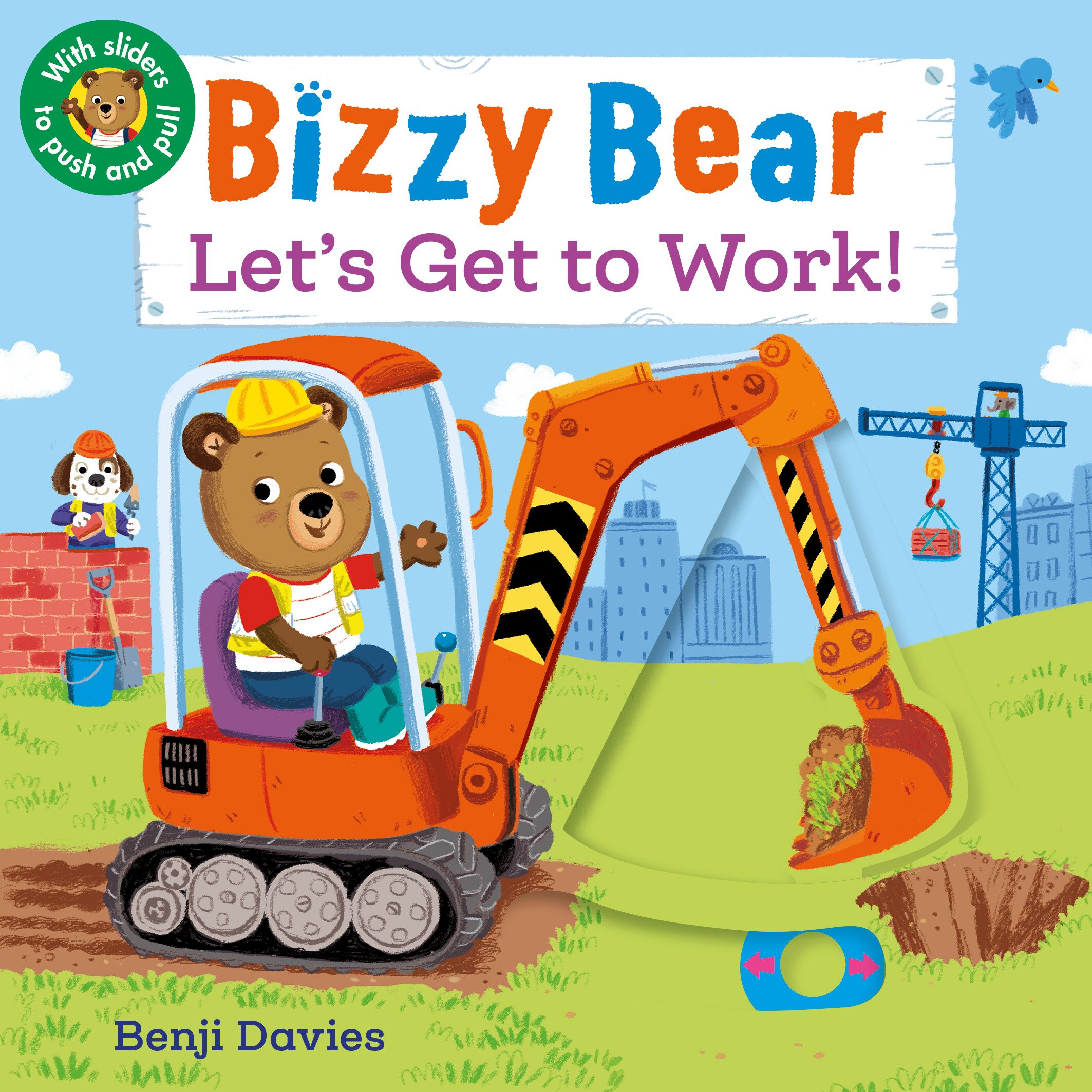 Bizzy Bear: Let's Get To Work!: (interactive Board Book About A